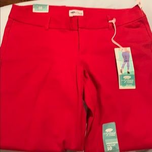 Old Navy pixie pants size 10